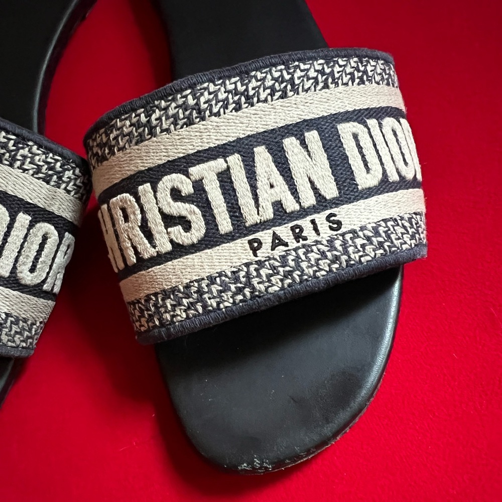 Christian Dior slides